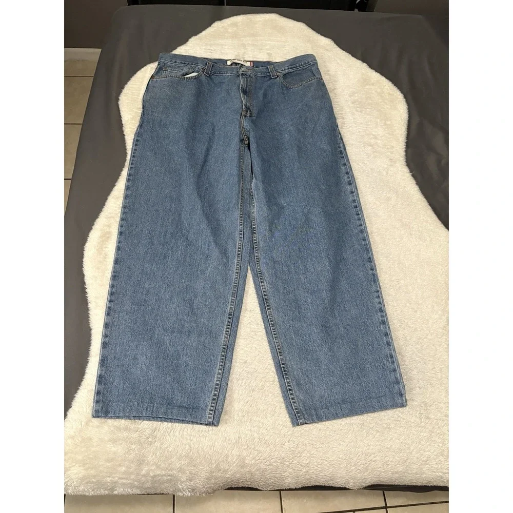 Levi's 560 Comfort Fit‎ Mens Blue Denim Jeans Size 40x38 Act 40x30 Pants